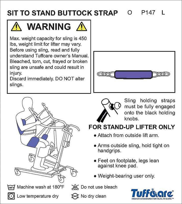 Sit to Stand Buttock Strap